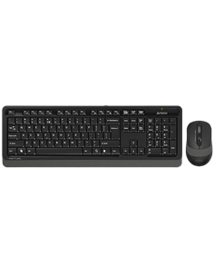 Set Tastatură + Mouse A4Tech FG1010S, Fără fir, Gri