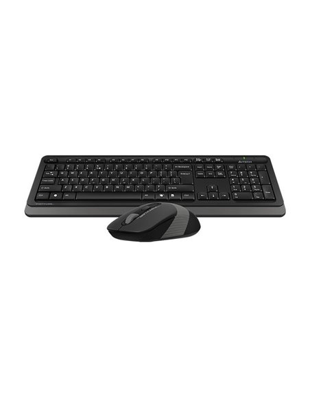Set Tastatură + Mouse A4Tech FG1010S, Fără fir, Gri