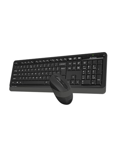 Set Tastatură + Mouse A4Tech FG1010S, Fără fir, Gri
