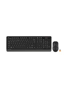 Set Tastatură + Mouse A4Tech FG1012S, Fără fir, Negru 2