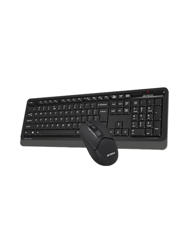 Set Tastatură + Mouse A4Tech FG1012S, Fără fir, Negru