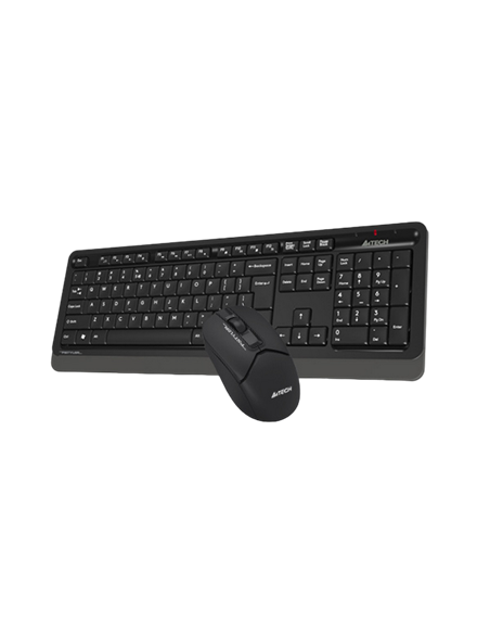 Set Tastatură + Mouse A4Tech FG1012S, Fără fir, Negru