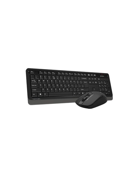 Set Tastatură + Mouse A4Tech FG1012S, Fără fir, Negru
