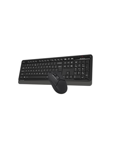 Set Tastatură + Mouse A4Tech FG1012S, Fără fir, Negru
