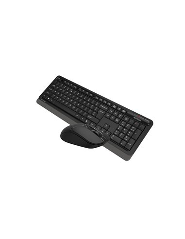 Set Tastatură + Mouse A4Tech FG1012S, Fără fir, Negru