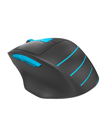 Mouse Wireless A4Tech FG30S, Gri/Albastru