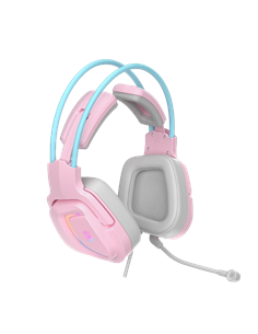 Căști gaming Bloody G575, USB, Roz 2