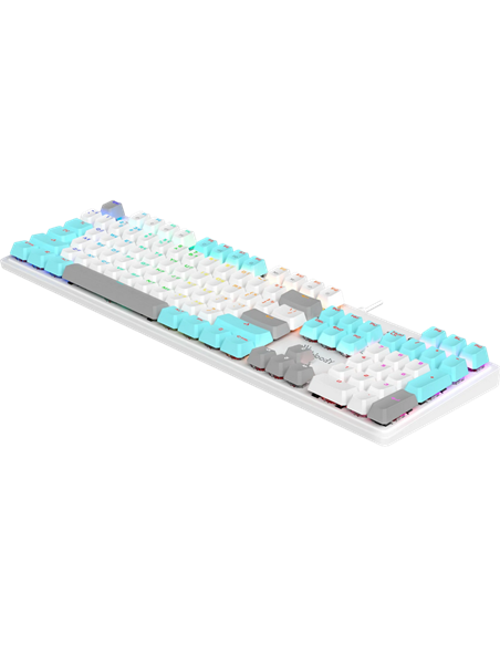 Tastatură Bloody S510R, Cu fir, Icy White