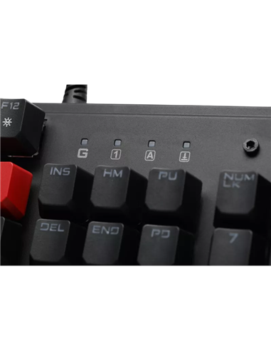 Tastatură Bloody S510R, Cu fir, Icy White