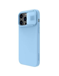 Husă Nillkin iPhone 14 Pro, CamShield Silky Silicone, Blue Haze 2
