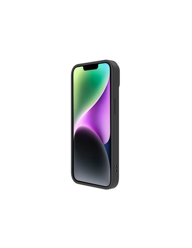 Чехол Nillkin iPhone 14 Plus, CamShield Silky Silicone, Чёрный