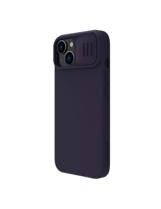 Чехол Nillkin iPhone 14 Plus, CamShield Silky Silicone, Dark Purple 2