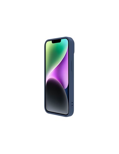 Чехол Nillkin iPhone 14 Plus, CamShield Silky Silicone, Синий