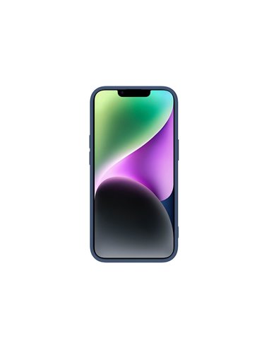 Чехол Nillkin iPhone 14 Plus, CamShield Silky Silicone, Синий