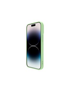 Чехол Nillkin iPhone 14 Pro Max, CamShield Silky Silicone, Зелёный 2