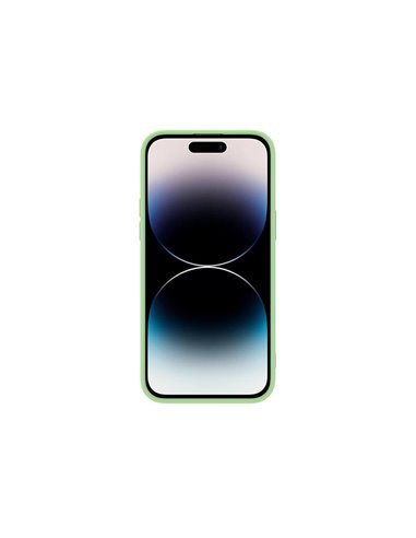 Чехол Nillkin iPhone 14 Pro Max, CamShield Silky Silicone, Зелёный