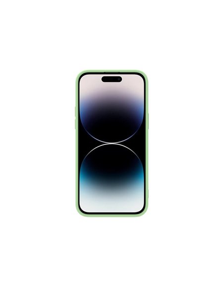 Husă Nillkin iPhone 14 Pro Max, CamShield Silky Silicone, Verde