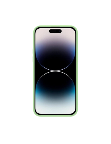 Husă Nillkin iPhone 14 Pro Max, CamShield Silky Silicone, Verde