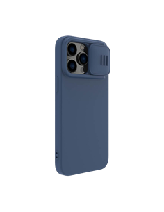 Чехол Nillkin iPhone 14 Pro Max, CamShield Silky Silicone, Синий 2