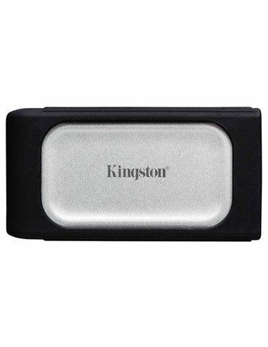 Внешний портативный SSD накопитель Kingston XS2000, 4 ТБ, Серебристый (SXS2000/4000G)