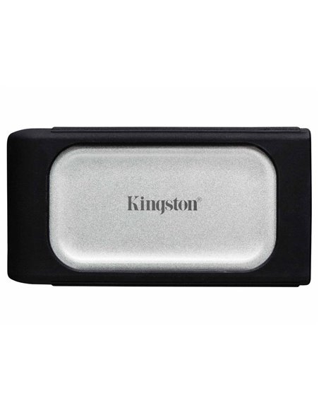 Внешний портативный SSD накопитель Kingston XS2000, 4 ТБ, Серебристый (SXS2000/4000G)