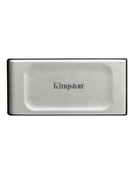 Внешний портативный SSD накопитель Kingston XS2000, 4 ТБ, Серебристый (SXS2000/4000G)