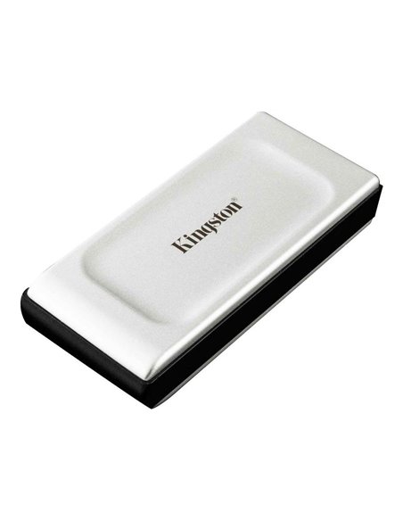 Внешний портативный SSD накопитель Kingston XS2000, 4 ТБ, Серебристый (SXS2000/4000G)
