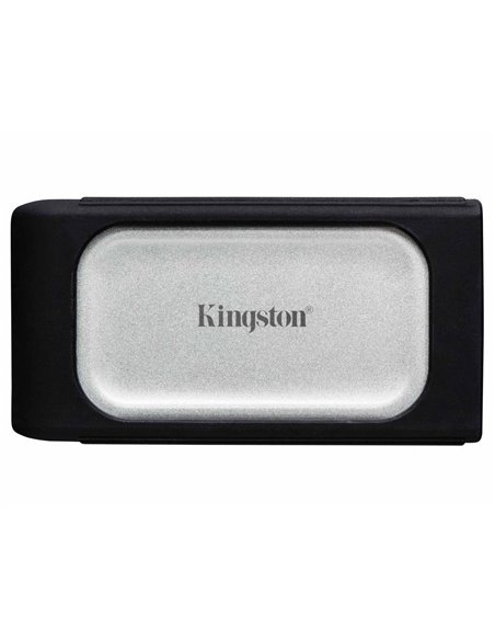 Внешний портативный SSD накопитель Kingston XS2000, 1 ТБ, Серебристый (SXS2000/1000G)