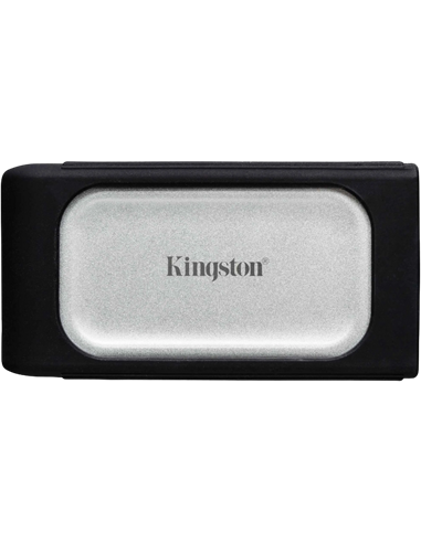 Внешний портативный SSD накопитель Kingston XS2000, 1 ТБ, Серебристый (SXS2000/1000G)