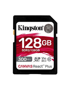 Карта памяти Kingston Canvas React Plus, 128Гб (SDR2/128GB)