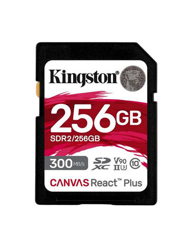 Card de Memorie Kingston Canvas React Plus, 256GB (SDR2/256GB)