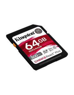 Карта памяти Kingston Canvas React Plus, 64Гб (SDR2/64GB) 2