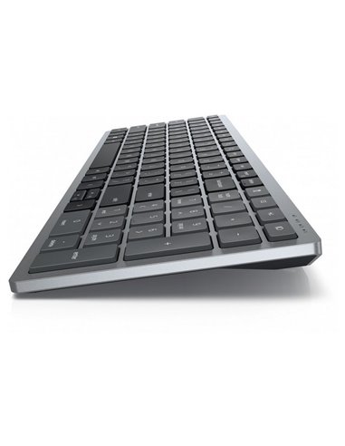 Tastatură DELL KB740, Fără fir, Gri
