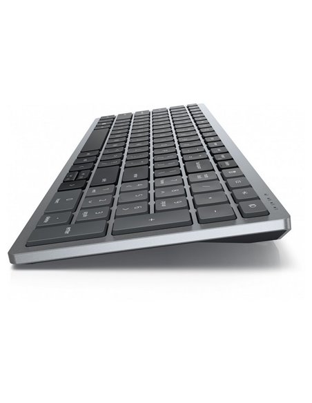 Tastatură DELL KB740, Fără fir, Gri