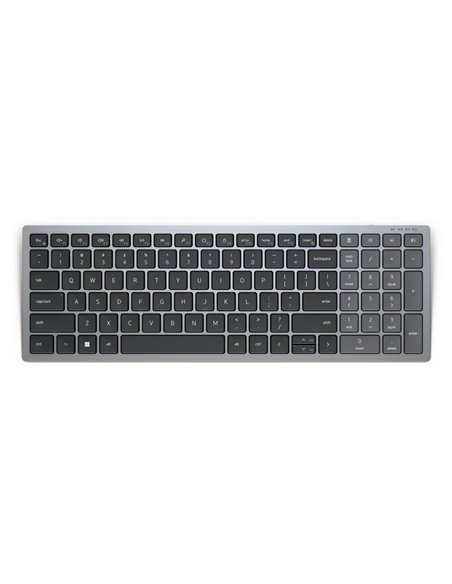 Клавиатура DELL KB740, Беспроводное, Серый