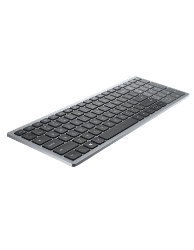 Клавиатура DELL KB740, Беспроводное, Серый