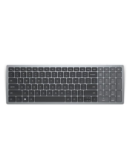 Tastatură DELL KB740, Fără fir, Gri
