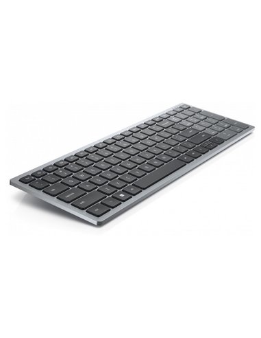 Клавиатура DELL KB740, Беспроводное, Серый