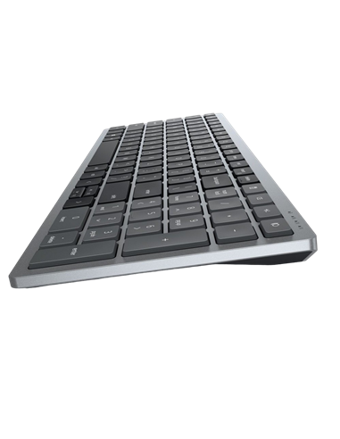 Клавиатура DELL KB740, Беспроводное, Серый