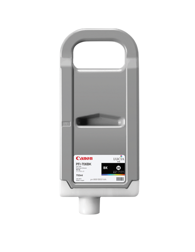 Картридж чернильный Canon PFI-706B, 700мл, Черный