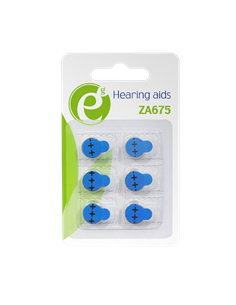 Дисковые батарейки Energenie EG-BA-ZA675-01, ZA675 , 580мА·ч, 6шт.