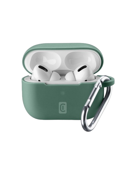 Husă pentru Airpods Cellularline Bounce - AirPods Pro, Verde Husă pentru Airpods Cellularline Bounce - AirPods Pro, Verde