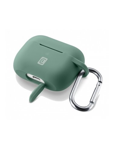 Husă pentru Airpods Cellularline Bounce - AirPods Pro, Verde