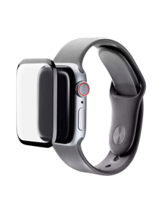 Защитное стекло Cellularline Apple Watch 41mm, Чёрный