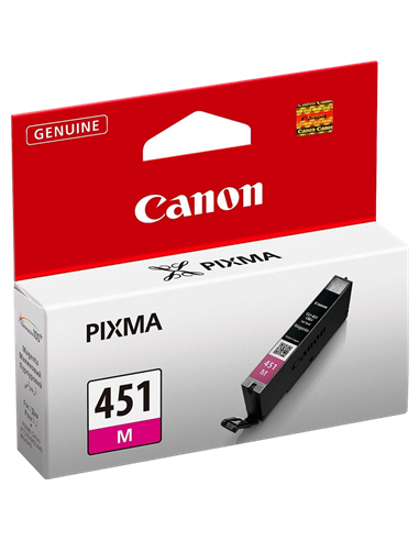 Картридж чернильный Canon CLI-451M, 7мл, Пурпурный