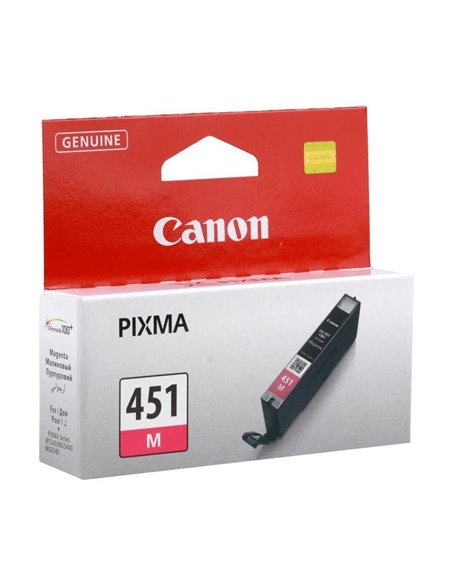 Картридж чернильный Canon CLI-451M, 7мл, Пурпурный
