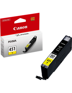 Картридж чернильный Canon CLI-451Y, 7мл, Желтый 2