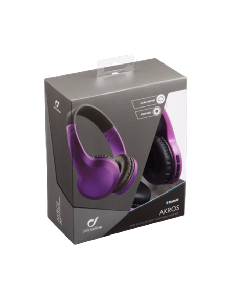 Căști Cellularline Akros Light, Violet