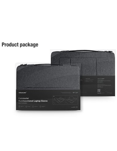Geantă pentru Laptop Nillkin Commuter Multifunctional, 14", Negru