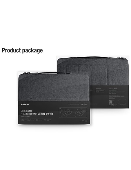 Geantă pentru Laptop Nillkin Commuter Multifunctional, 14", Negru